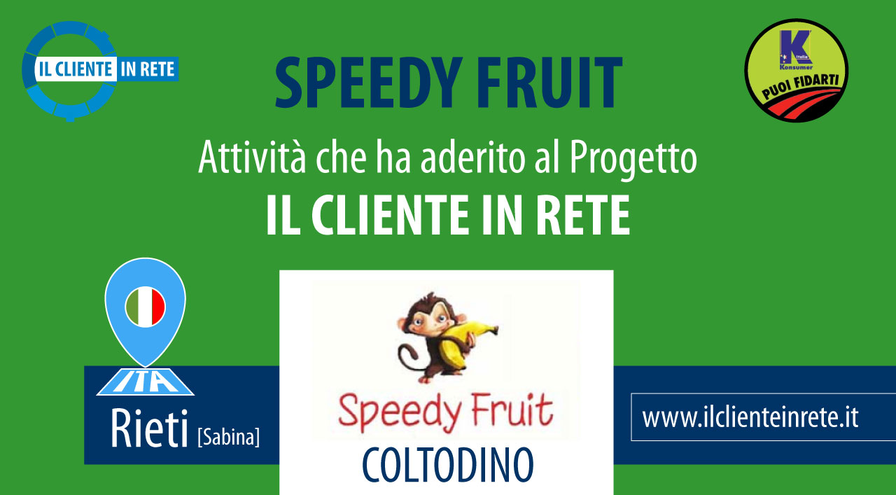 Speedy Fruit - consegna a domicilio la vostra spesa alimentare a Coltodino e Fara in Sabina Speedy Fruit - consegna a domicilio la vostra spesa alimentare a Coltodino e Fara in Sabina